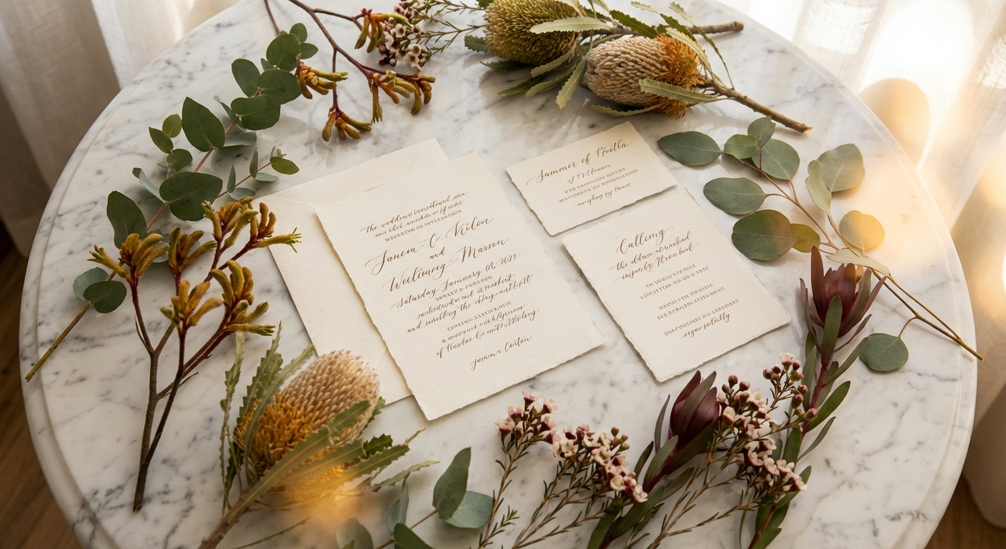 The Complete Wedding Invitation Wording Guide for Australian Couples in 2026