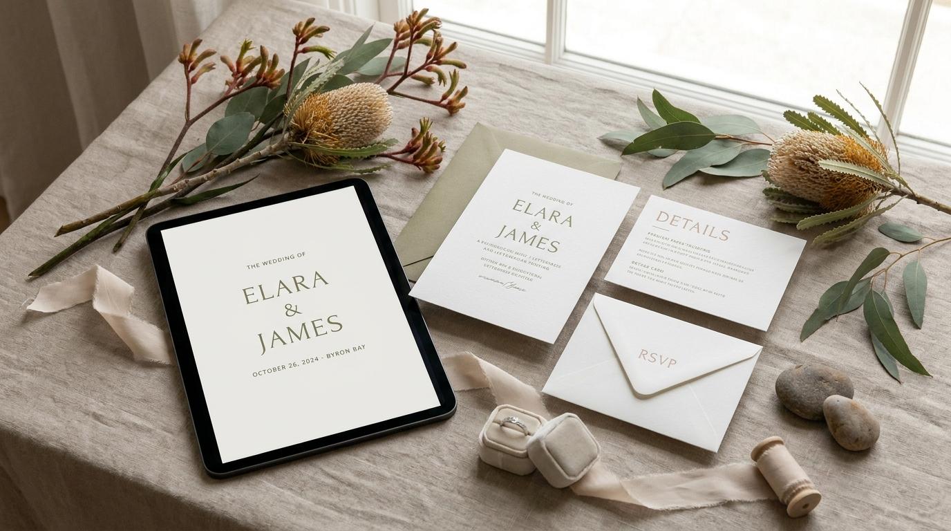 Digital vs. Paper Wedding Invitations: What’s Best for Aussie Couples in 2026?