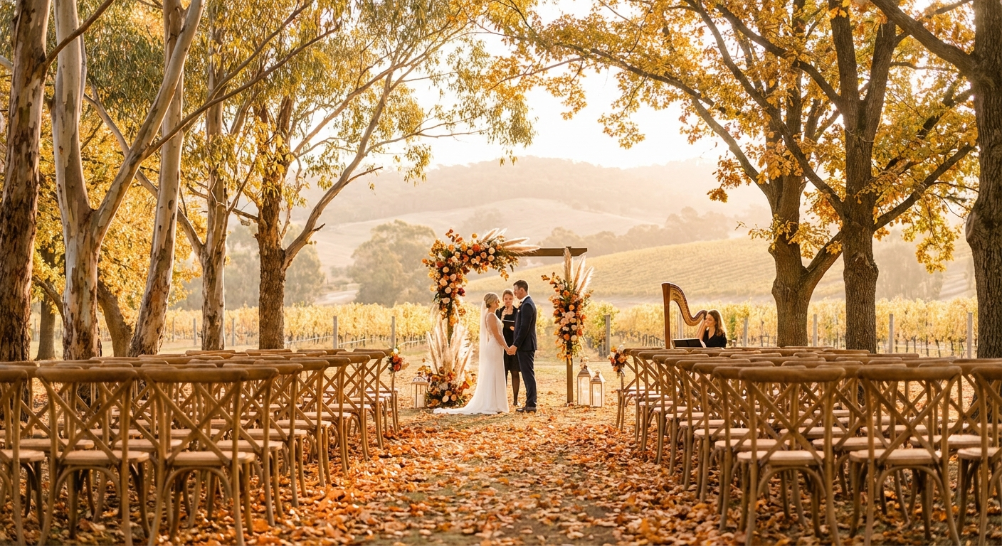 The Ultimate Guide to Autumn Weddings in Australia: Planning Your Dream 2026 Celebration