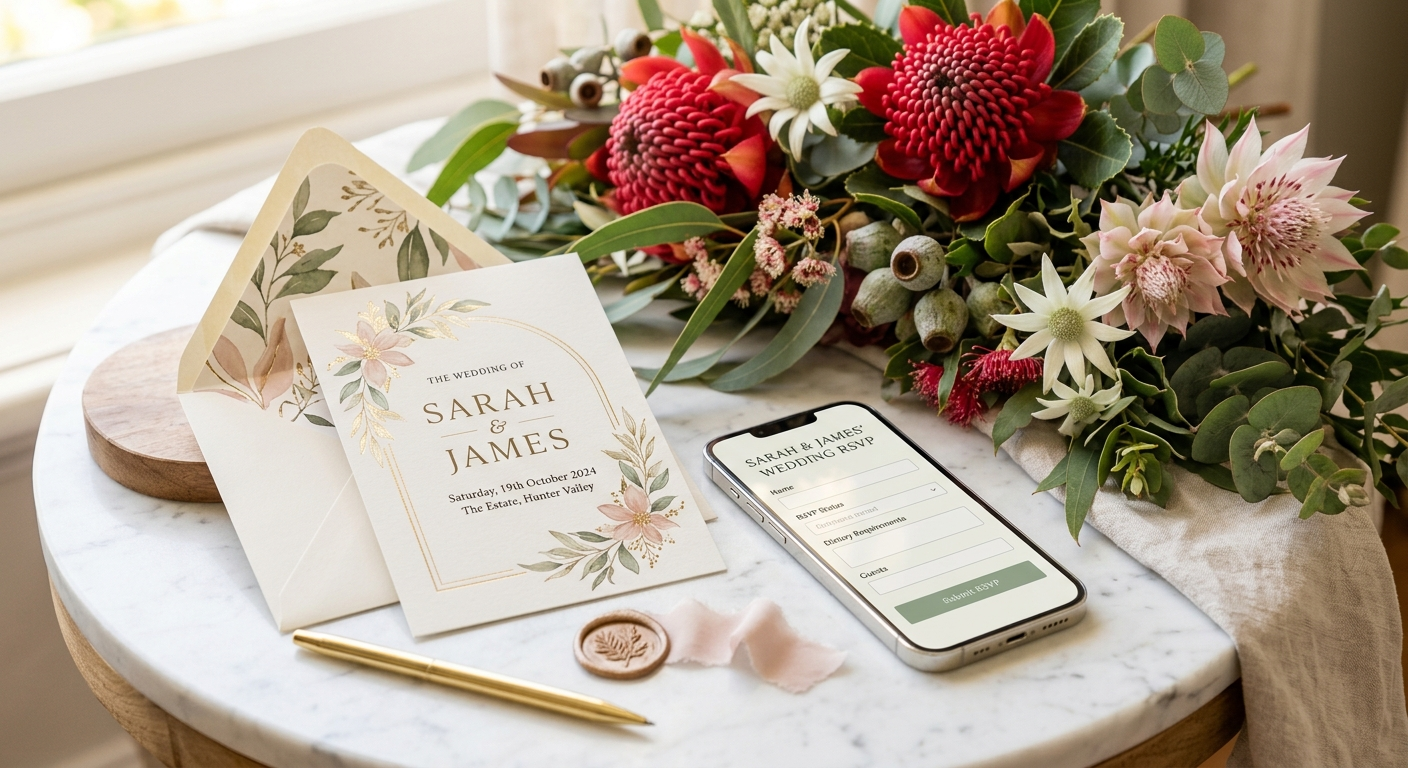 Seamlessly Sent: The Ultimate Guide to Digital Wedding RSVPs for Australian Couples