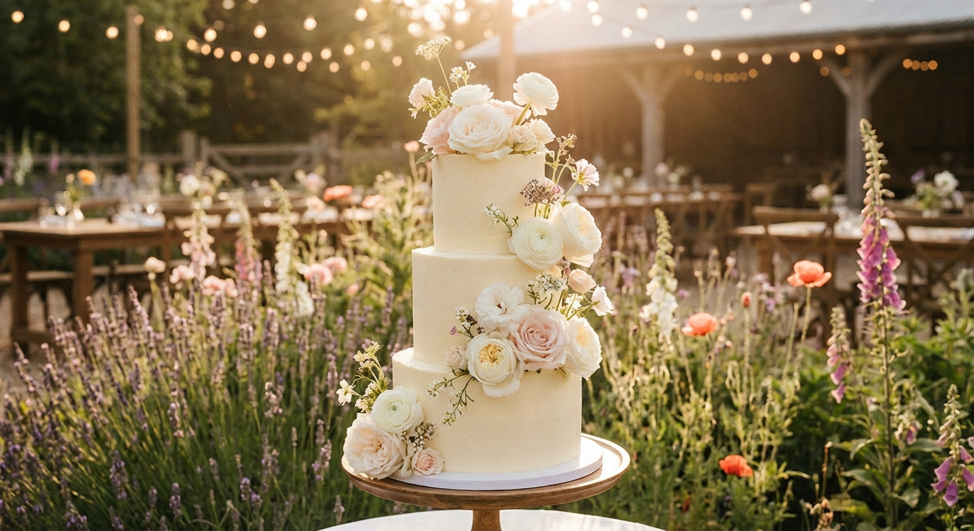 The Wedding Cake Meadow: How the Prettiest Dessert Trend of 2026 Works and How to Plan One